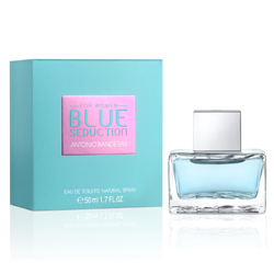 ANTONIO BANDERAS Blue Seduction for Women Туалетная вода, спрей 50 мл ANTONIO BANDERAS Blue Seduction for Women Туалетная вода, спрей 50 мл
