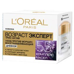 L`OREAL Дневной крем Возраст эксперт 55+ 50 мл L`OREAL Дневной крем Возраст эксперт 55+ 50 мл