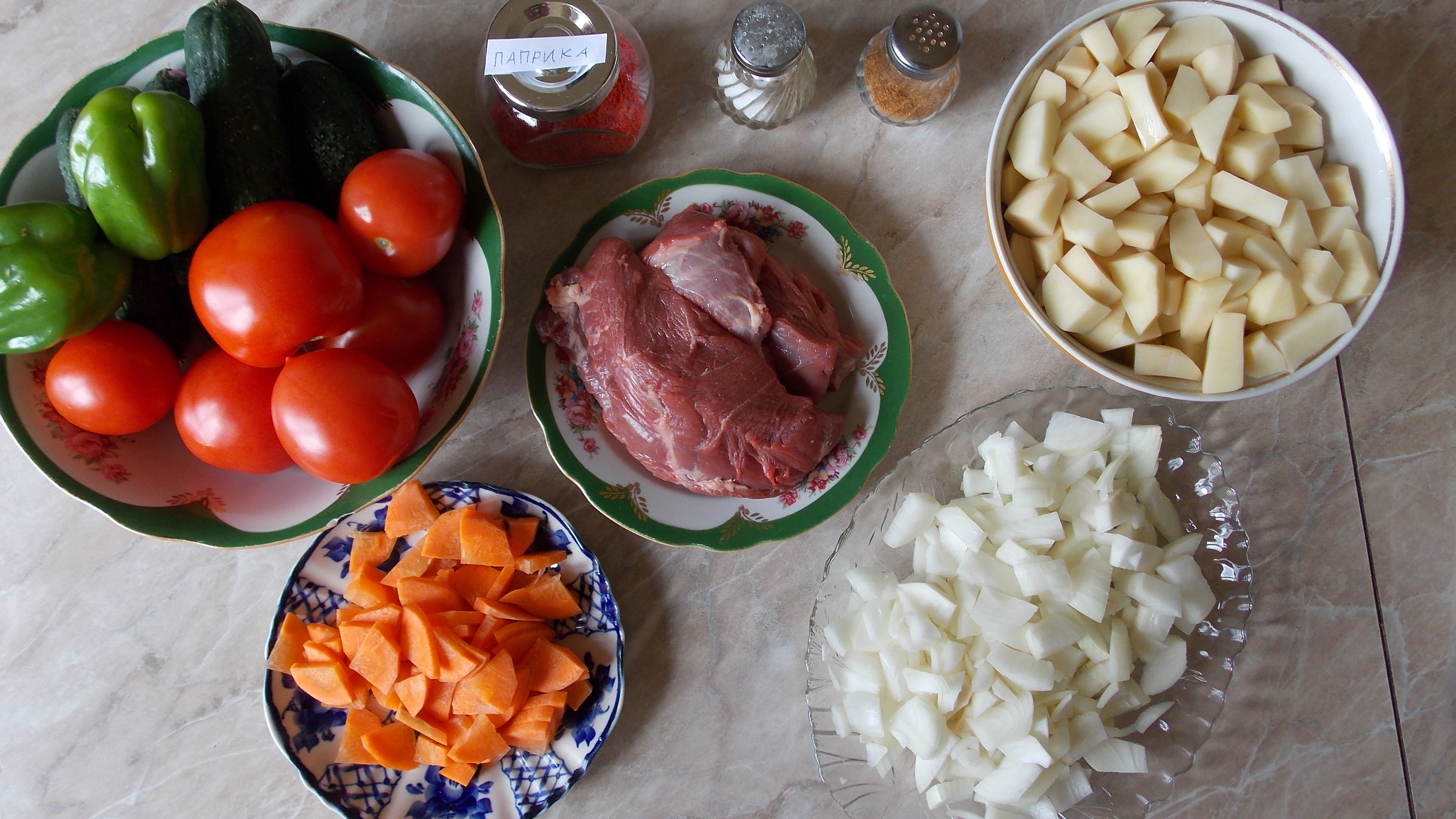 Венгерский суп гуляш. Как приготовить дома. Очень вкусно. 9