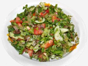 салат из свежих овощей семерка