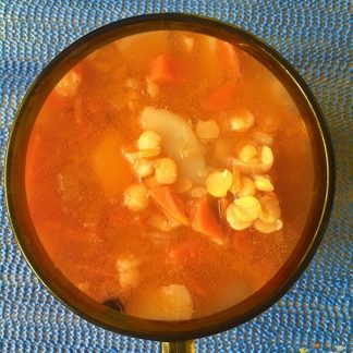 суп горох постный с мускатом