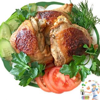 курица жареная