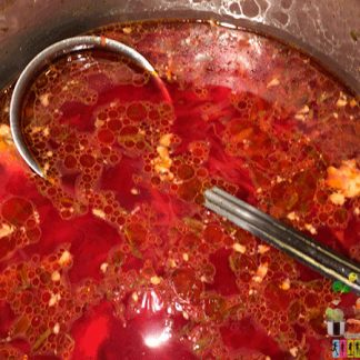 борщ с кислой капустой