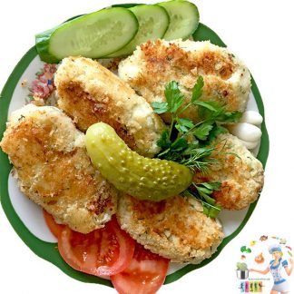 котлеты картошка
