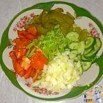 овощной салат из свежих овощей