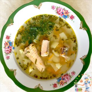 вкусный и полезный суп из горбуши