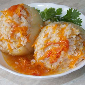 перец фаршированный с мясом